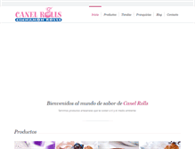Tablet Screenshot of canelrolls.com